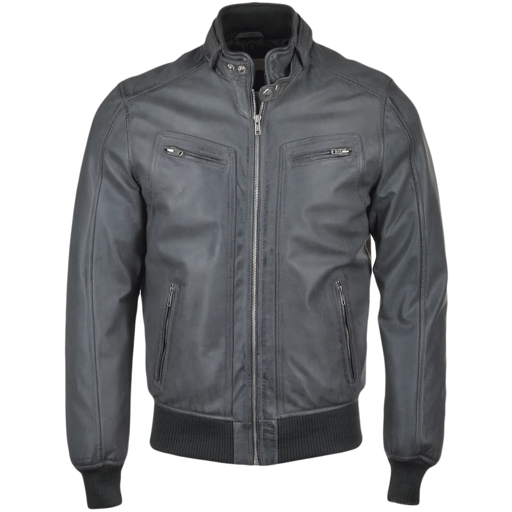 Новый индивидуальный дизайн, Высококачественная куртка из 100% натуральной кожи (62016334665)