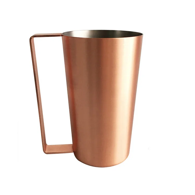 Hot Sell Moscow mule cups hammer copper-plated stainless steel moscow mule mug