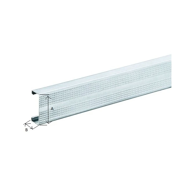 
High quality concealed grid galvanized steel sheet main runner furring channel 