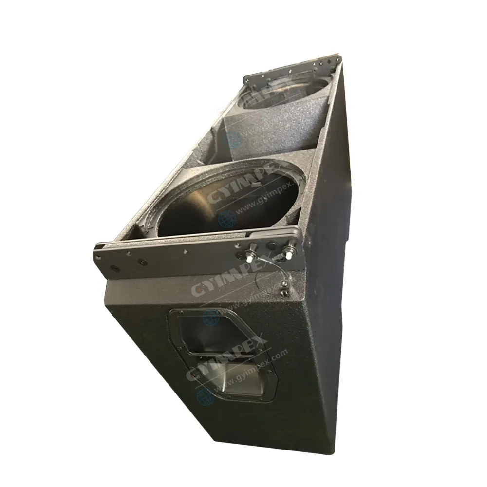 J312 пустой шкаф линейного массива двойной 12 дюймов линейный громкоговоритель