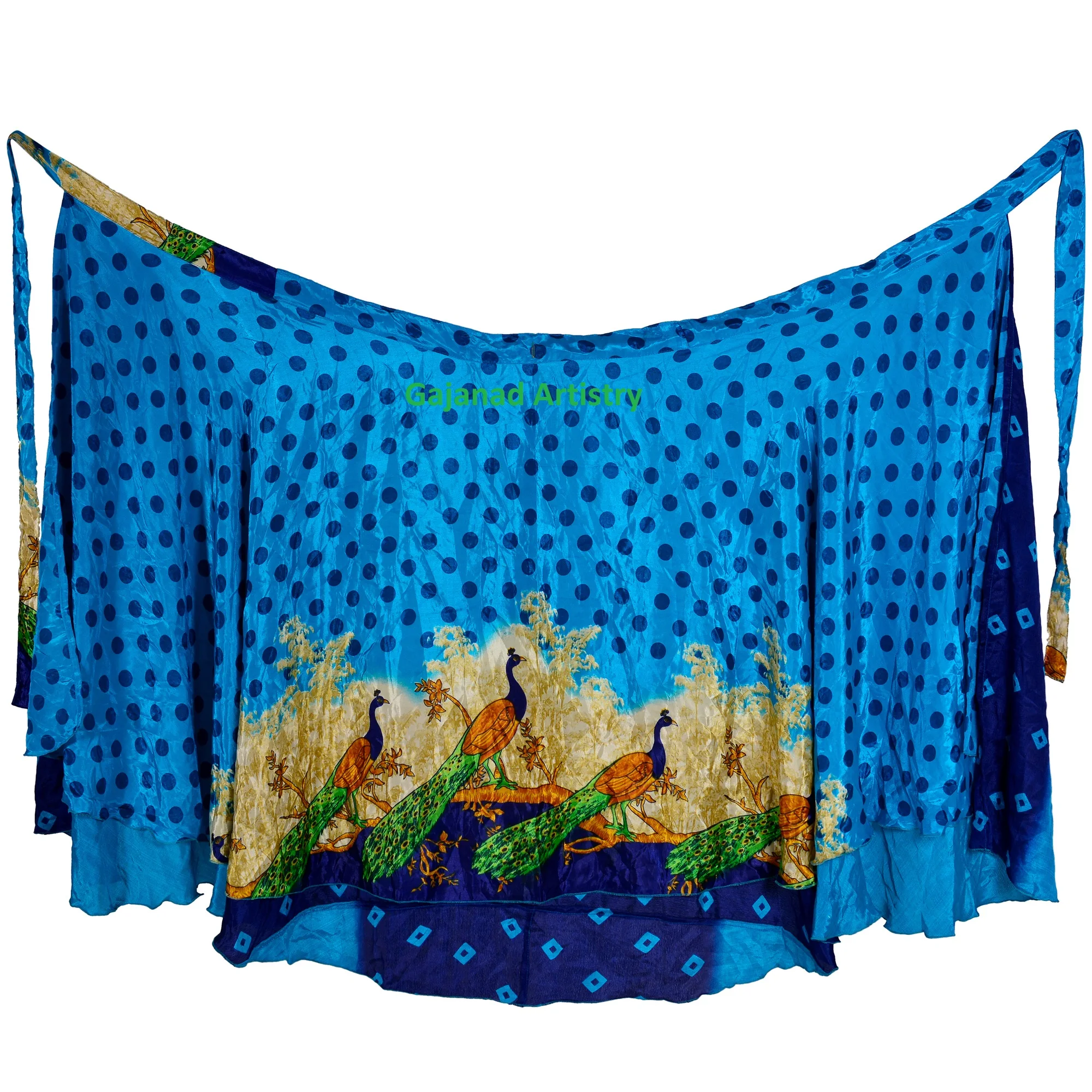 Vintage silk reversible long skirt Vintage  Silk Long  wrap around long  Silk sari long wrap skirt reversible women dress