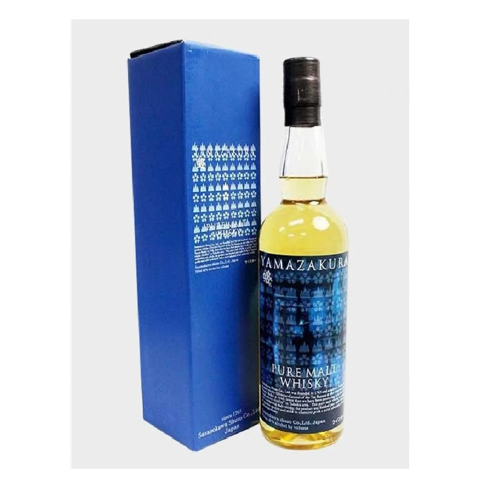 best selling High Quality 48% Distilled 1.4 Kg Weight Single Malt Whisky Type Yamazakura Pure Malt 700ml alcohol whisky