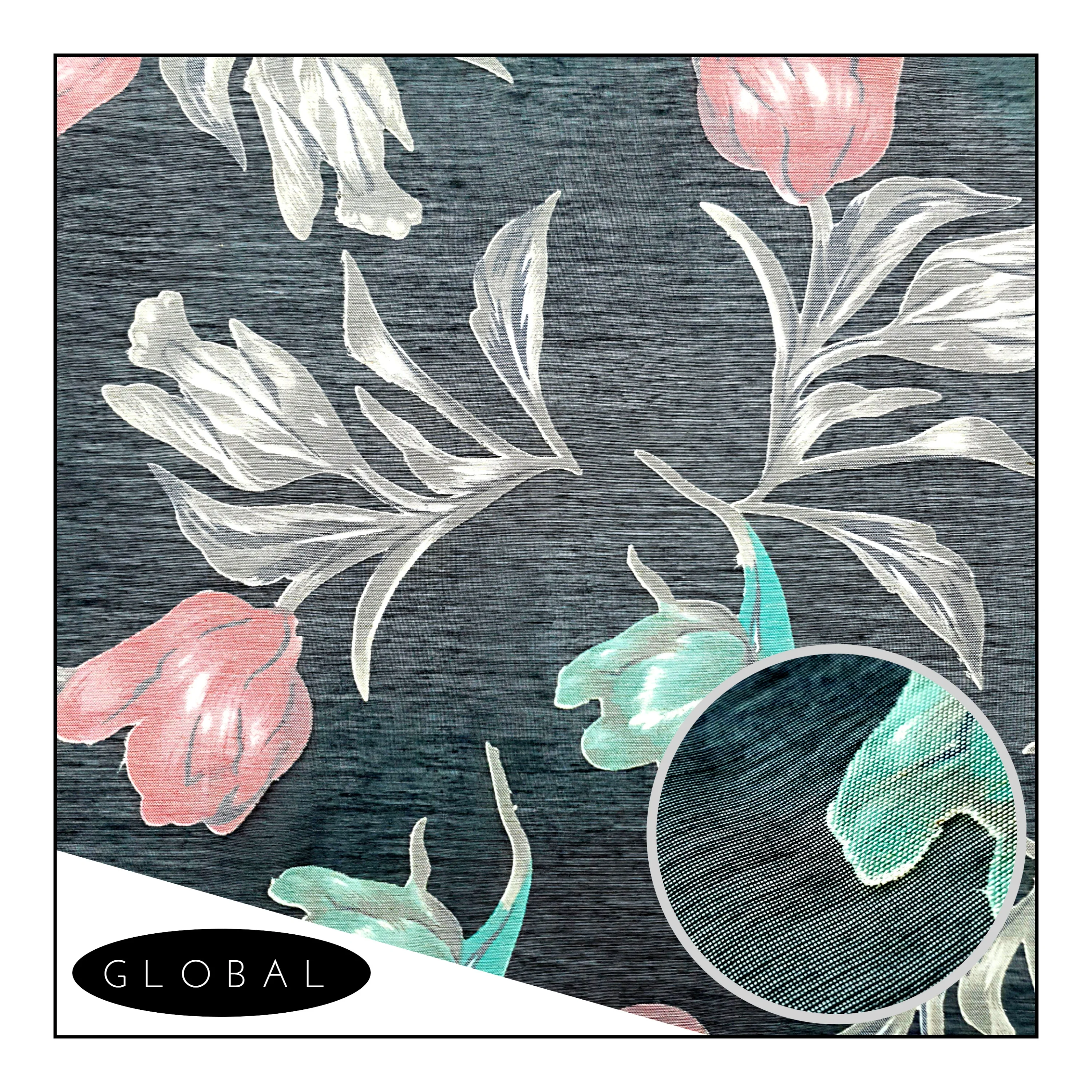 Factory Sale South Korea Textile Polyester 100% Chiffon Printed Fabric For Women dress, skirts, shirts