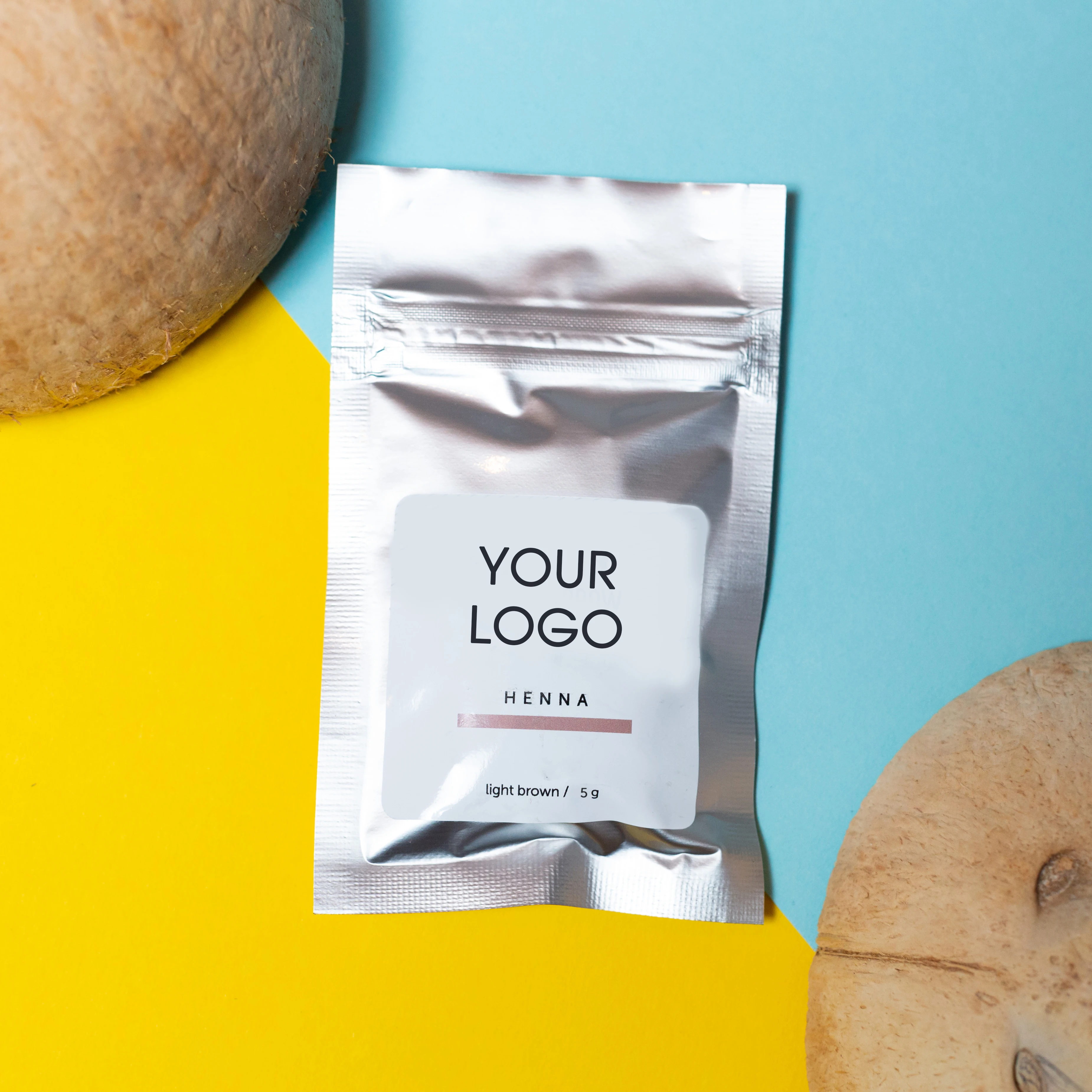 Henna Private Label Sachet Shades OEM LOGO Professional Bulk Powder Makeup Cosmetics