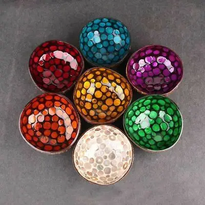 Lacquered Decoration Coconut Bowls Coco Shell Bowl Handmade hot sale EU