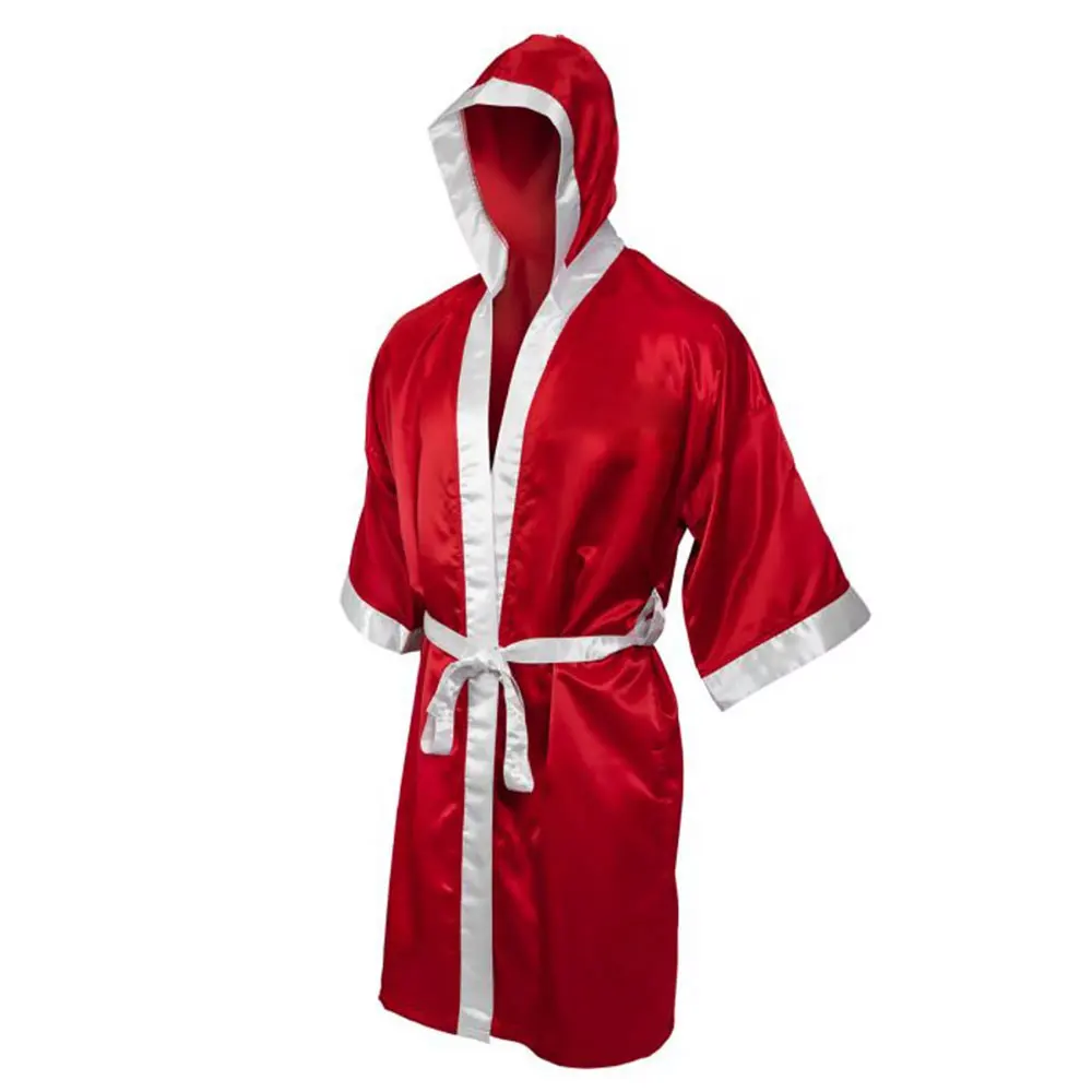 Best Quality custom design Boxing Robe with hood for Boxing match | Cheap Price Boxing Robe Gown With Custom Designs