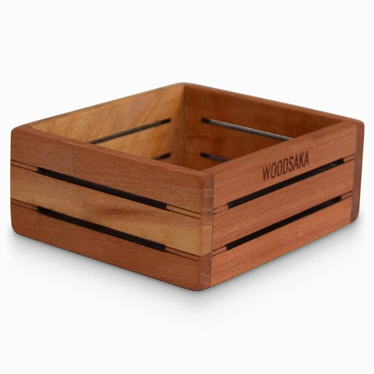 Paper Clip Box   I  3Line Paper Clip Holder - Cherry - WOODSAKA   I   Eco friendly Paper Holder  I   Desk Accessories