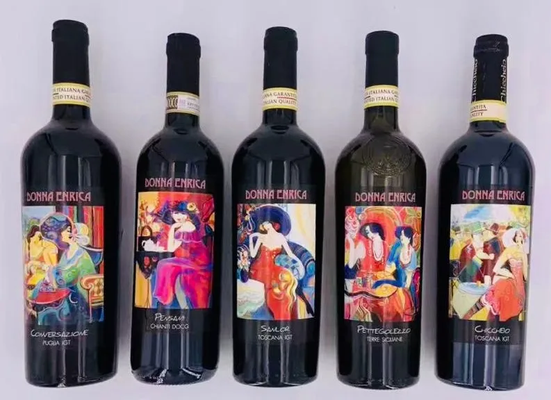 Best Quality Italian Red Dry Wine from Tuscany Province  made by Cabernet Sauvignon Merlot and Sangiovese Grapes