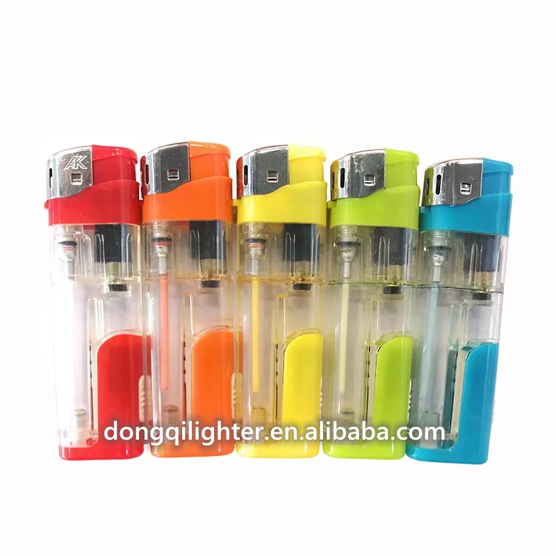 Wholesale Refillable electronic cigarette lighter with LED light