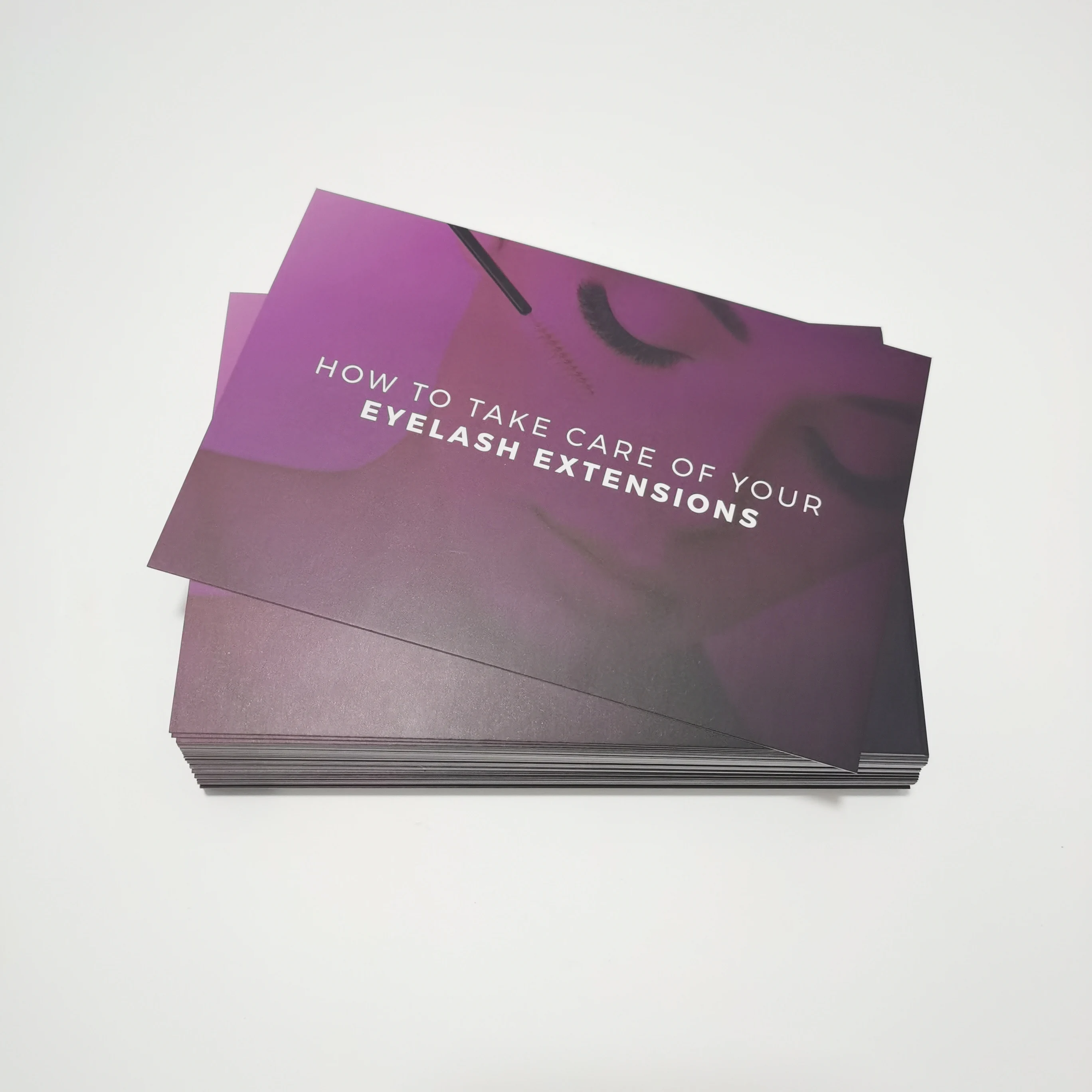 Fancy Special Texture Paper Custom Gold Foil Birthday Card Bulk Thank You Card Handwring Greeting Cards