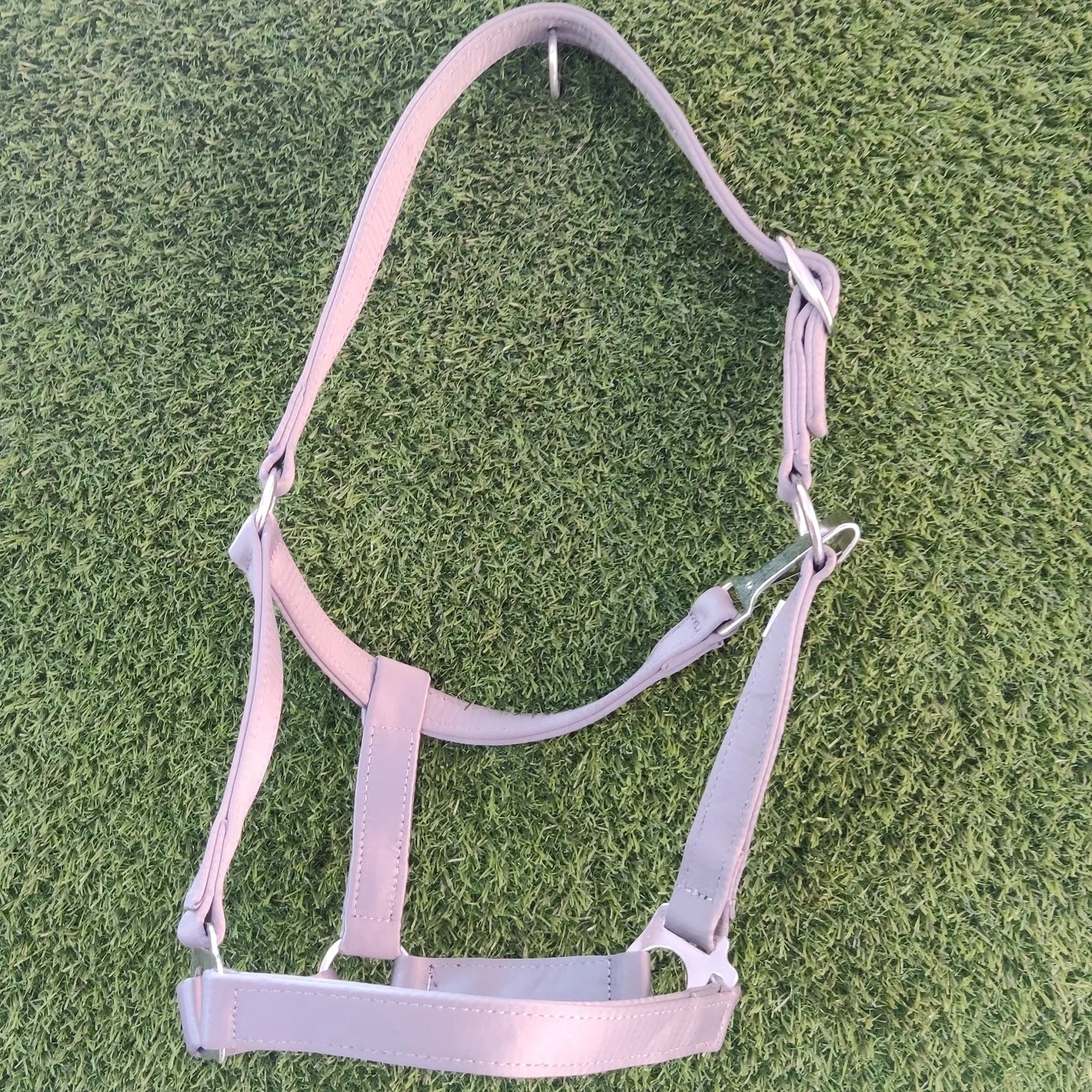 cloth wrapped grey color nylon horse halter nylon halter horse halter