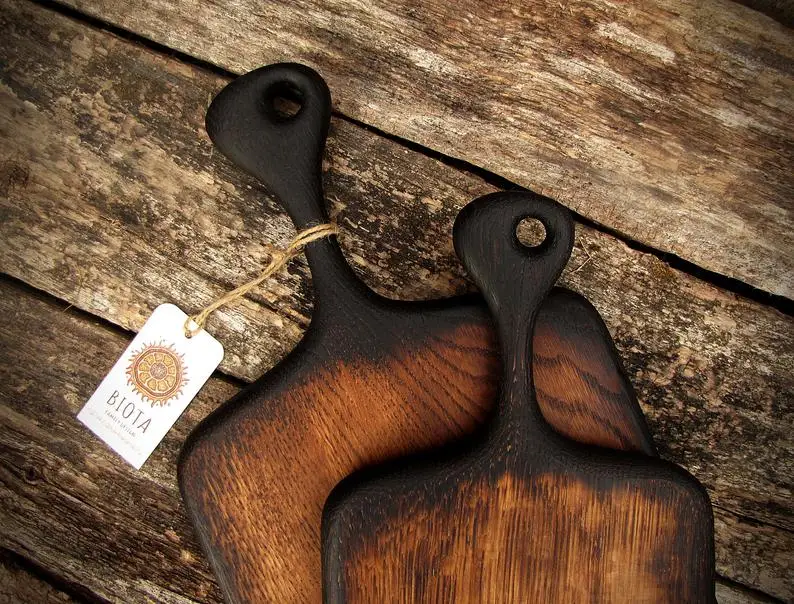 Оптовая продажа набор из 3 деревянных досок разделочная доска прямоугольной формы коричневая по хорошей цене