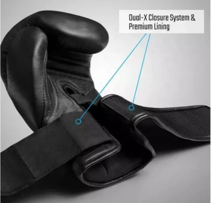 Custom Made 12 oz/16 oz/20 oz Boxing Glove, Black Leather Professional Boxing Gloves For Home Gym Boxing Fitness