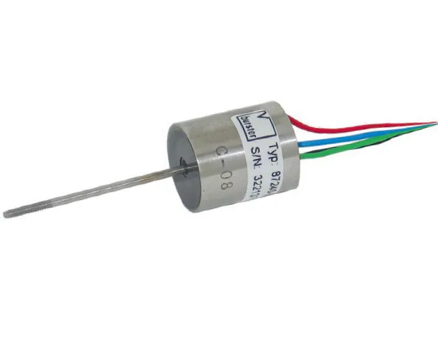 Displacement transducer, analog, DC output - integrated amplifier, free of hysteresis - 87240