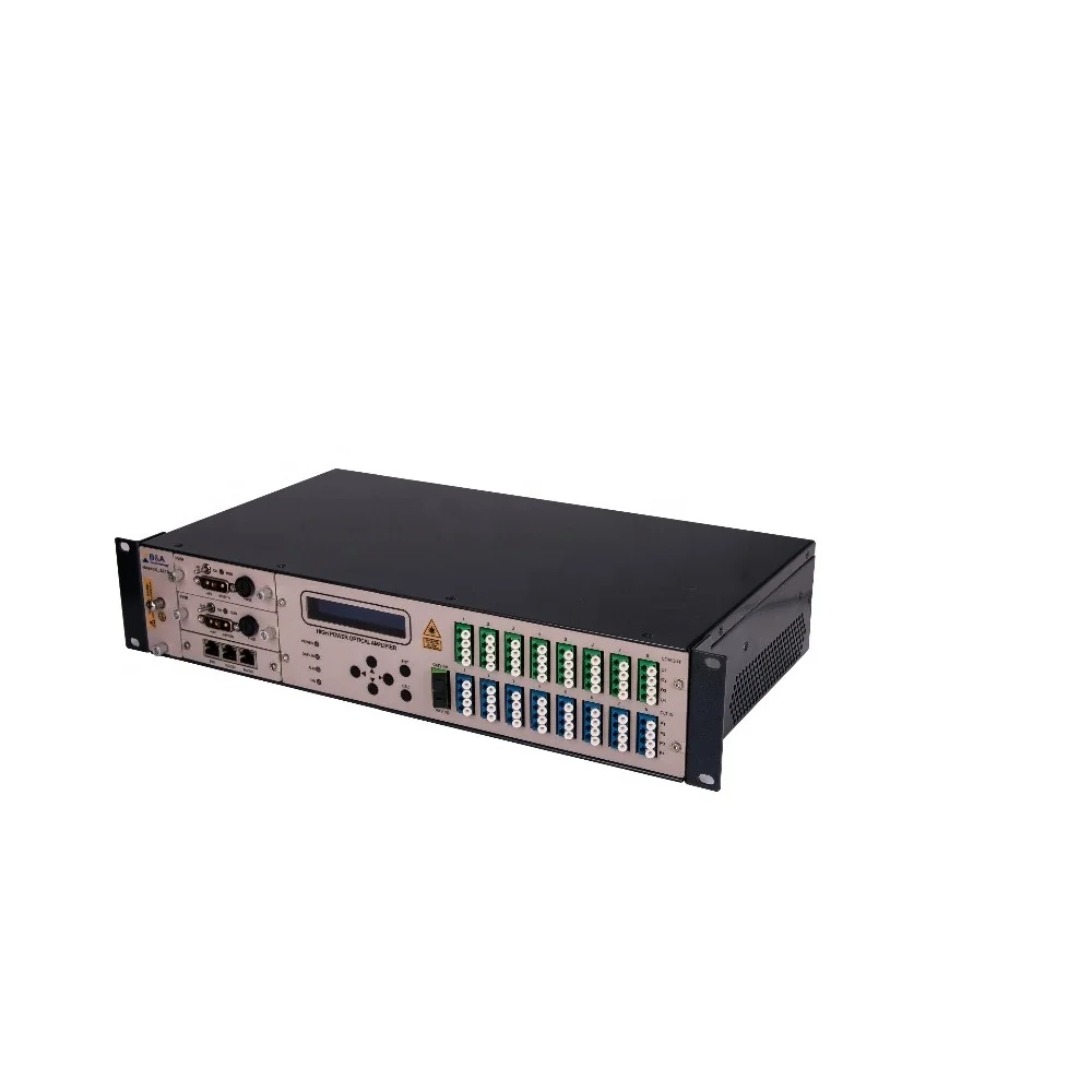 Лидер продаж 4 порта 2 Вход catv gpon Оптический усилитель edfa предварительно окрашенная оцинкованная сталь) с низкой ценой