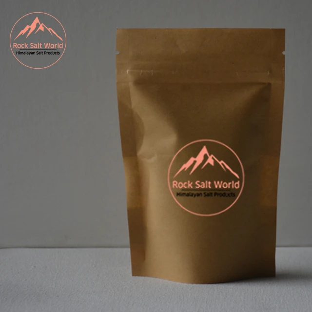 Натуральная темно-розовая пищевая соль Гималайская Органическая мелкая с лучшей молнией и емкостью для соли