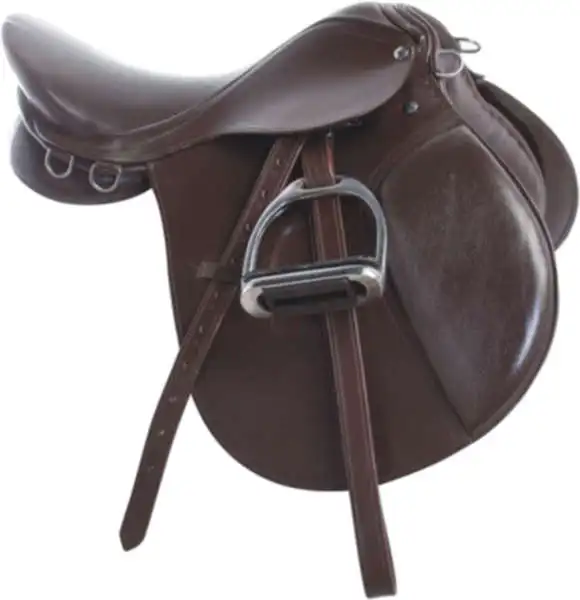 New Design Handmade Comfortable Endurance Genuine Cowhide Leather Saddle Horse Saddle For Horse Riding
