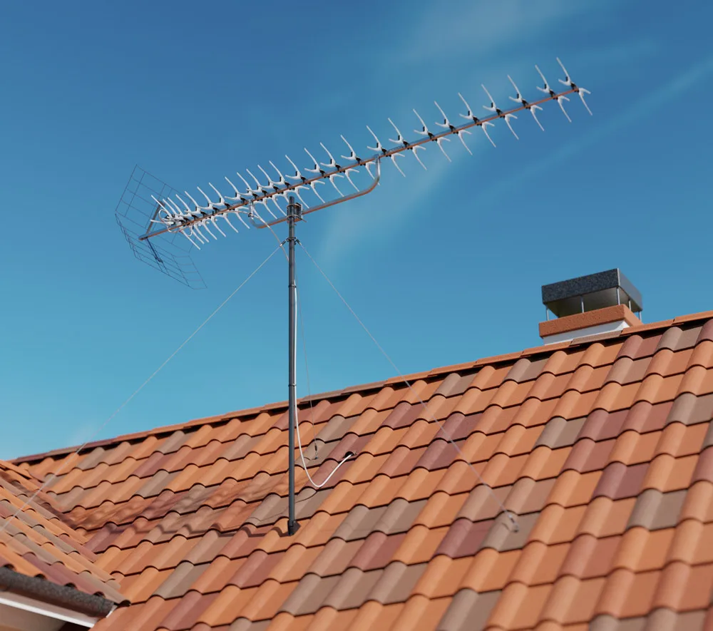 Best quality Outdoor TV antenna BAS-X11102-USB MAXI for analog and digital UHF