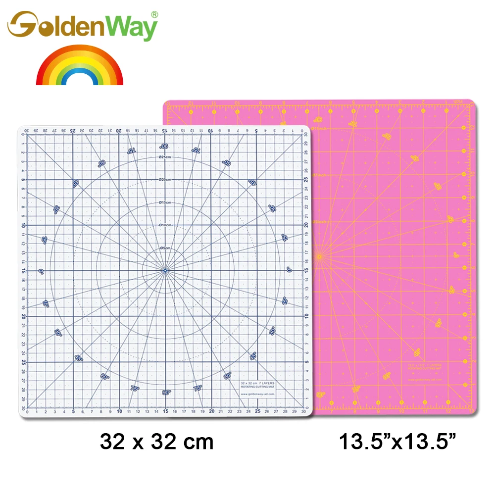 Square Rotatable Sewing Table Cutting Mat Self Healing