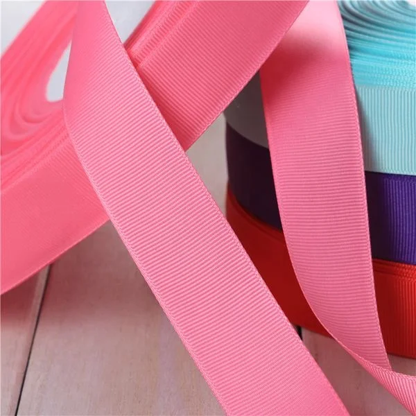 Ribbon factory customize custom printed grosgrain ribbon