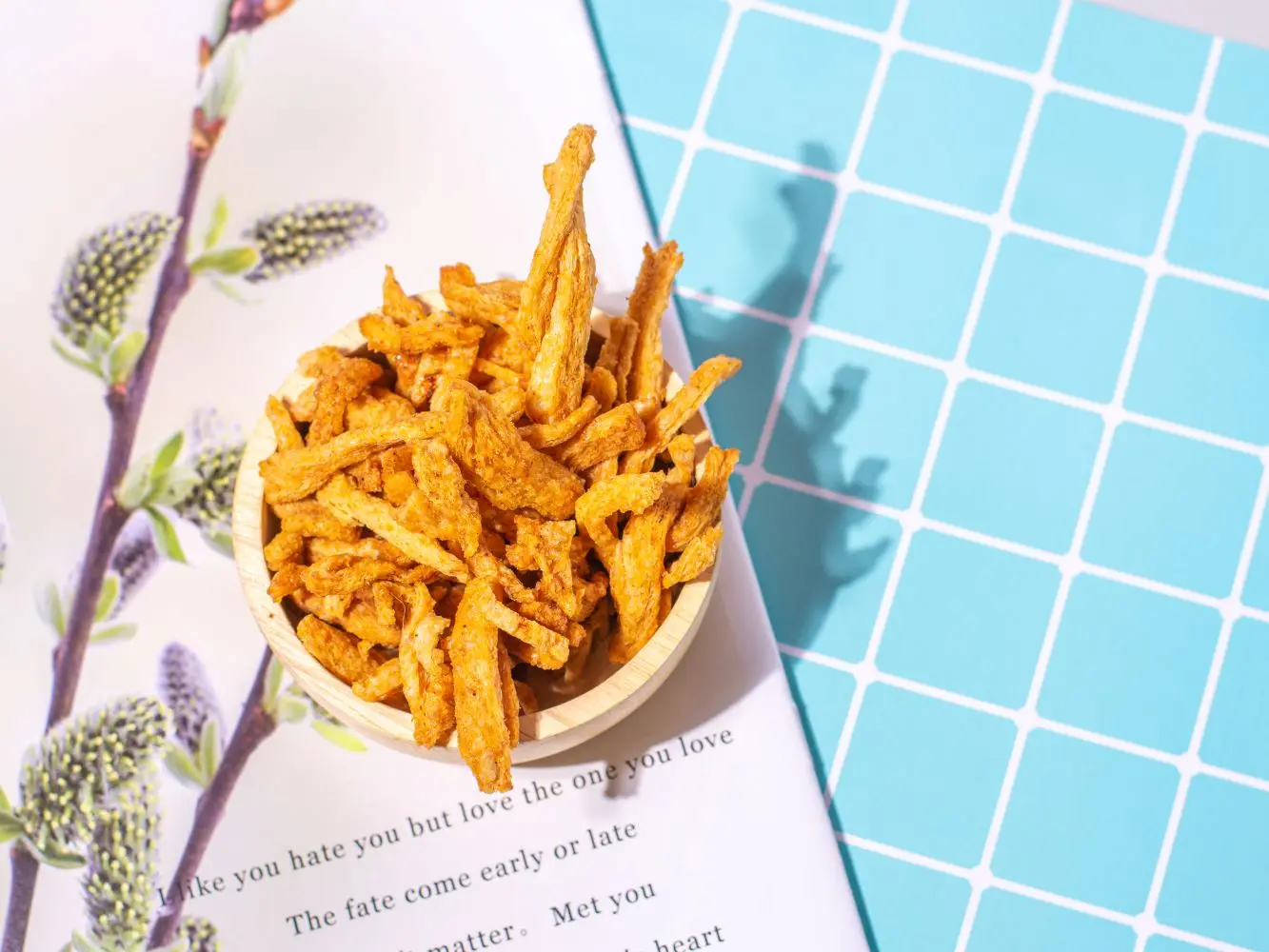 Healthy Snack Soy Protein Crisps Tomyum Flavor From LIL SHEEP Thailand Vegan Snack High Quality Healthy Vegetable Snacks