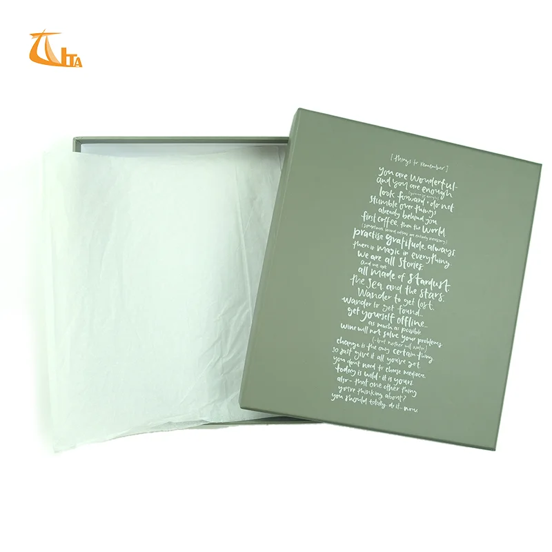 Custom cardboard packaging gift box foiling packing box with logo