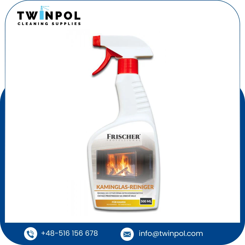 Easily Smoke Grease Cleanable High Concentrated Formula For Fireplace Glass Cleaner By Frischer With OEM/ODM Service