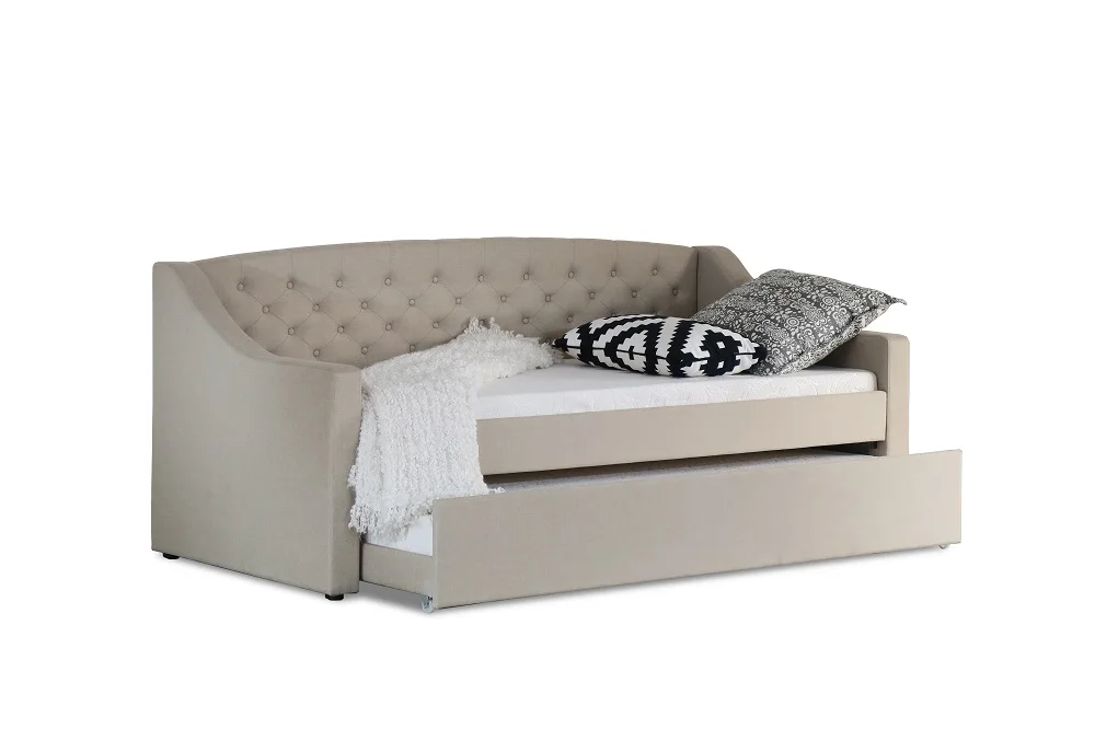 Kempinski Daybed with Trundle of 2019 Single Fabric Bed