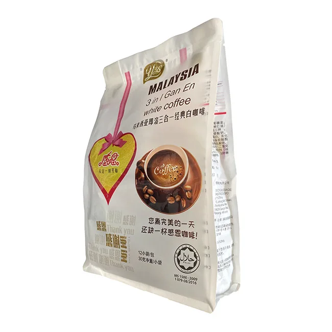 Hot Sell 3 in 1 Instant Premix White Coffee Sweet Creamy Texture and Rich Smell In Convenient Packs [30g x 12 Sachets]