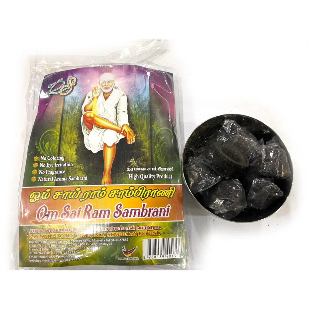  Ароматические благовония для молитвы RS Om Sai Raam Sambrani высокого качества