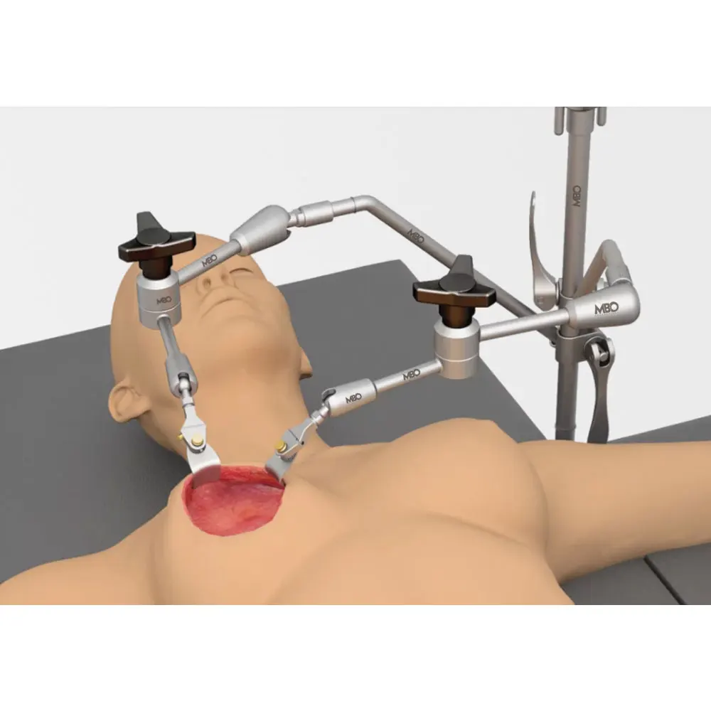 Self Retaining Stainless Steel Breast Retractor System Surgical Medical Instruments