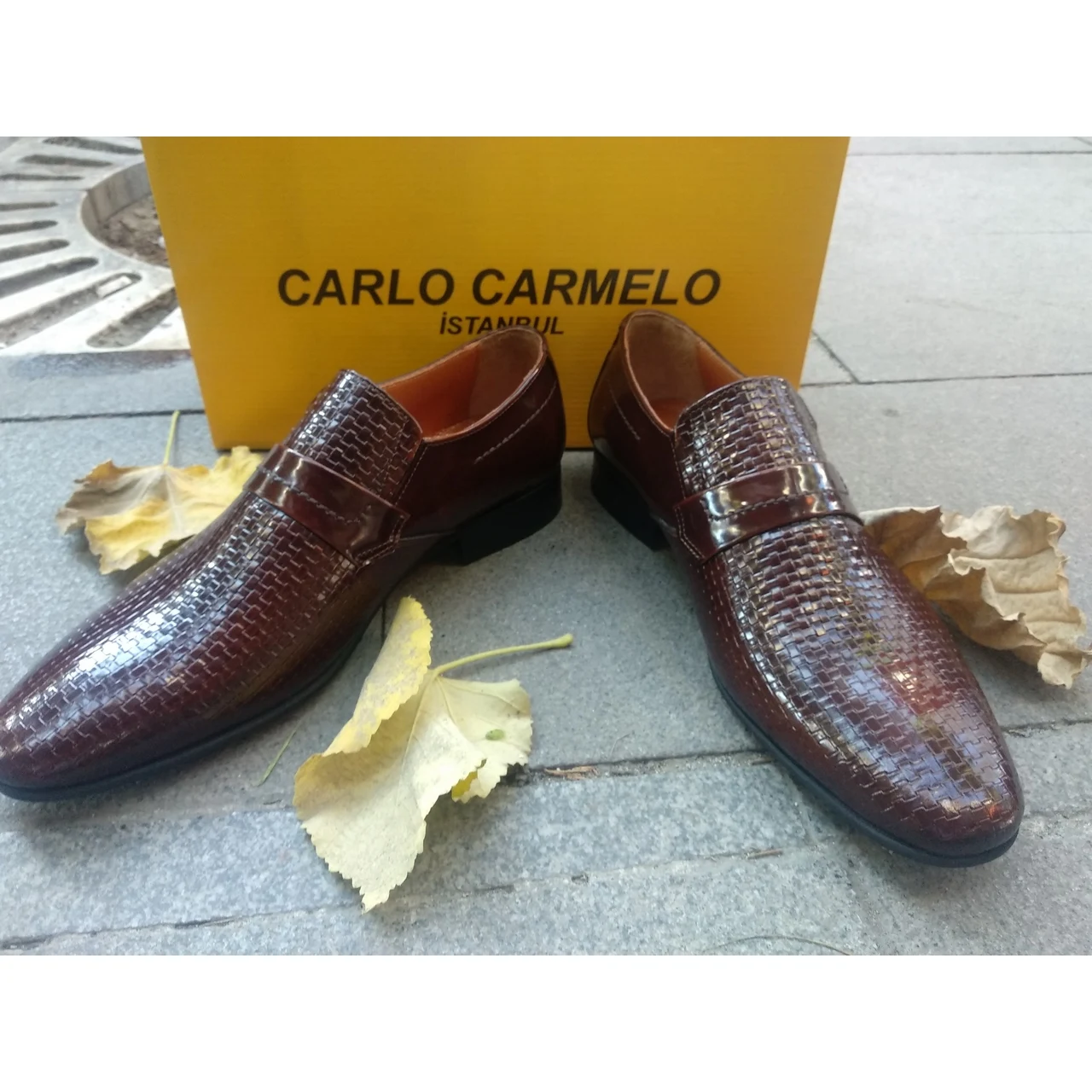 Newest Style Oualty Casual Shoes Leather Shoes Luxury Selling Handmade Shoes Made in Istanbul