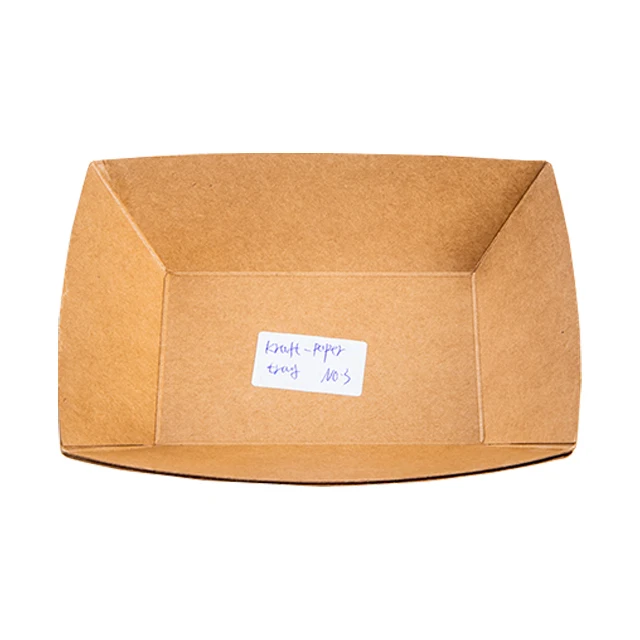Eco Friendly Disposable Paper Food Tray for Carnivals, Fairs, Festivals, and Picnics Holds Nachos, Fries, Hot Corn Dogs and More