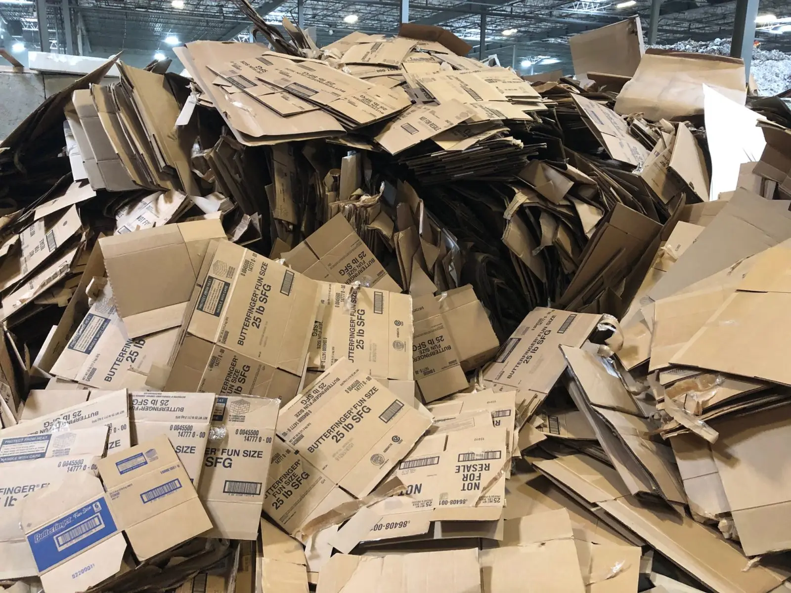 Старая гофрированная картонная бумага для отходов по лучшей цене