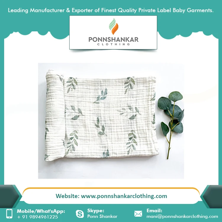 100% Cotton Swaddle Infant Organic Wrap Baby Blankets Bedding Infant Swaddle for Newborns Swaddle Blanket