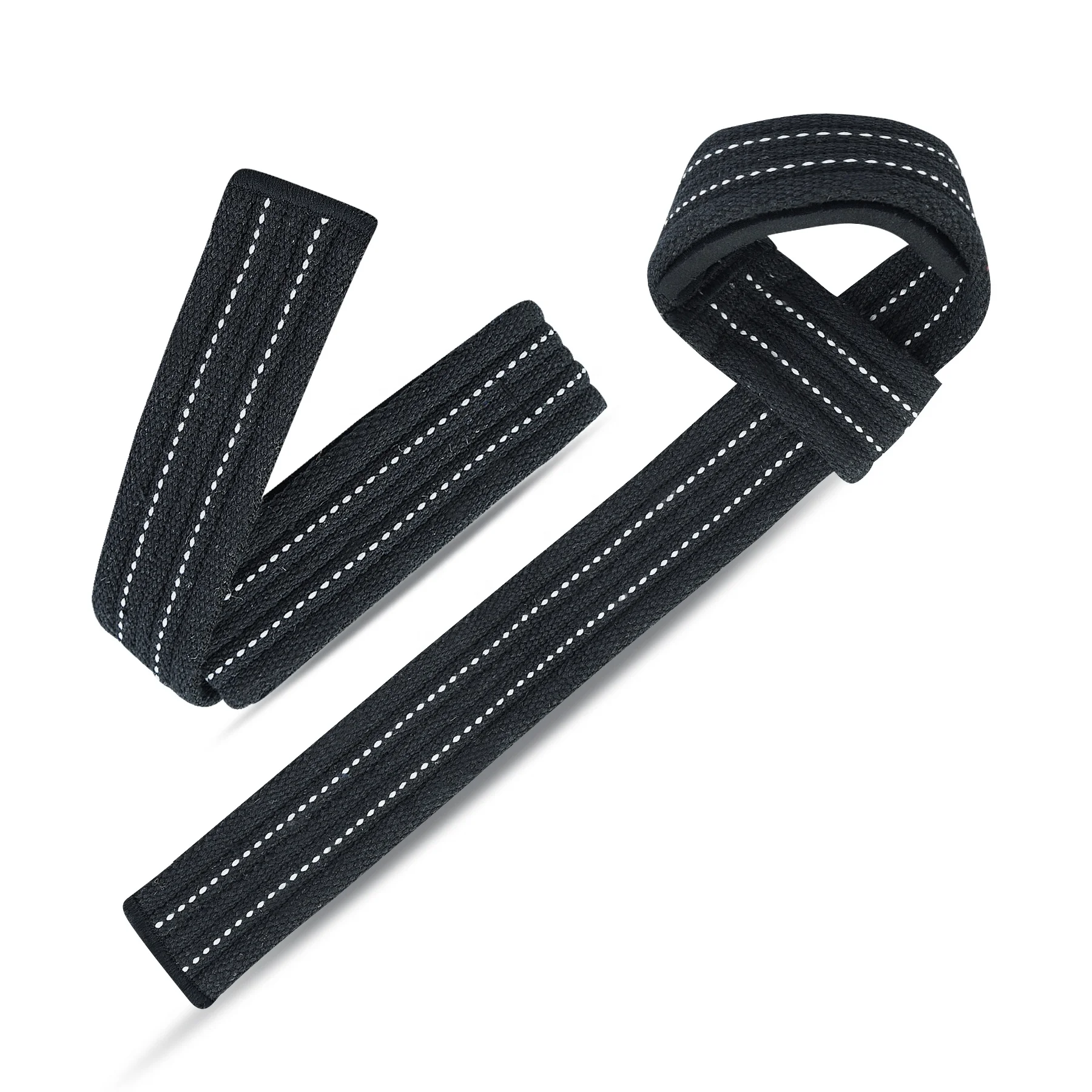 Amazon 2Ply Strongman Heavy Lifting Straps with neoprene padding
