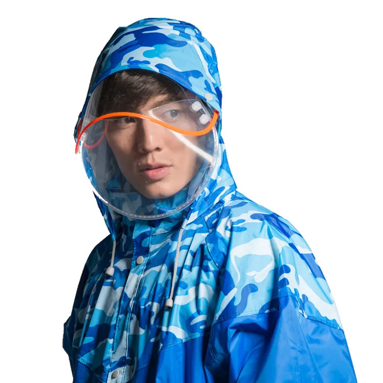 
Camouflage pink blue black waterproof poncho raincoat Camouflage pink blue black waterproof poncho raincoat