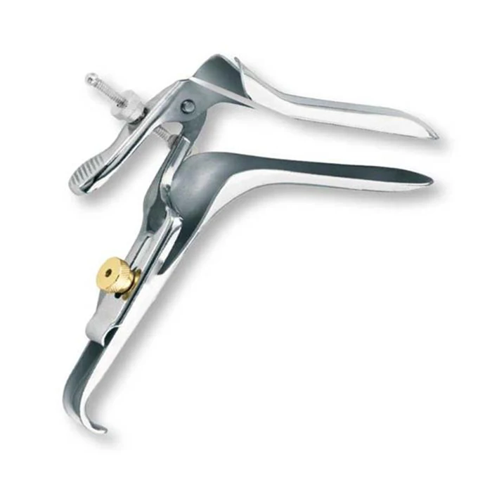 1PC Vagina Expansion Genitals Anal / Vaginal Surgical Speculum Stainless Steel Vaginal Dilator Colposcopy Speculum