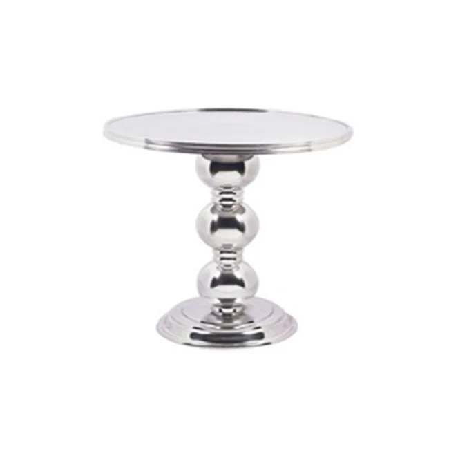 Luxurious Aluminum Side Table Plain Polished Living Room Furniture End Table Cheap Metal Table Customized