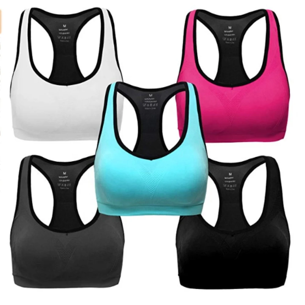 
Zipper Yoga Bra Top S-XL Women Padded Yoga Sports Top Breathable Workout Running Fitness Gym Yoga Shirts Sports T-Shirt 