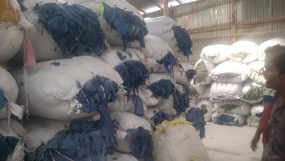 2021 Stock Premium Quality Mixed Color Cotton Garments Textile Waste With Best Price From Direct Bangladesh Factory