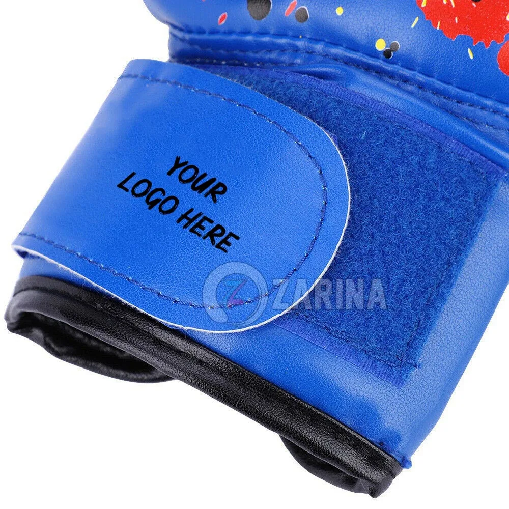 
2pcs Children Boxing Gloves Kids Training Fight Karate Muay Thai Guantes Free Fight MMA Sanda Training Adults Kids Gloves 