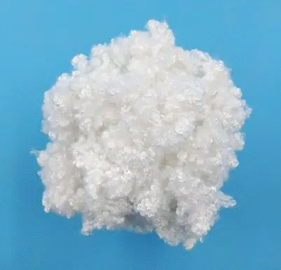High quality polyester staple fiber for nonwoven materials production 8D/64mm white color staple fibers for sale