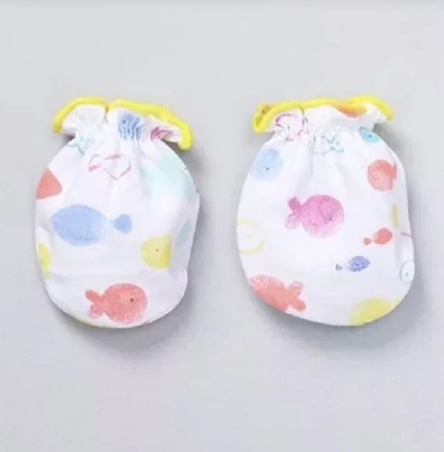 100% cotton 2022 latest design children gloves and mittens customized color style ODM supply