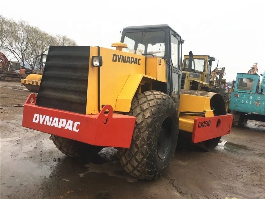 CA251D Dynapac по низкой цене б/у дорожный каток dynapac CA 251D