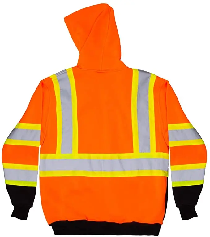  Толстовка Hi-vis пуловер джемпер защитная Светоотражающая