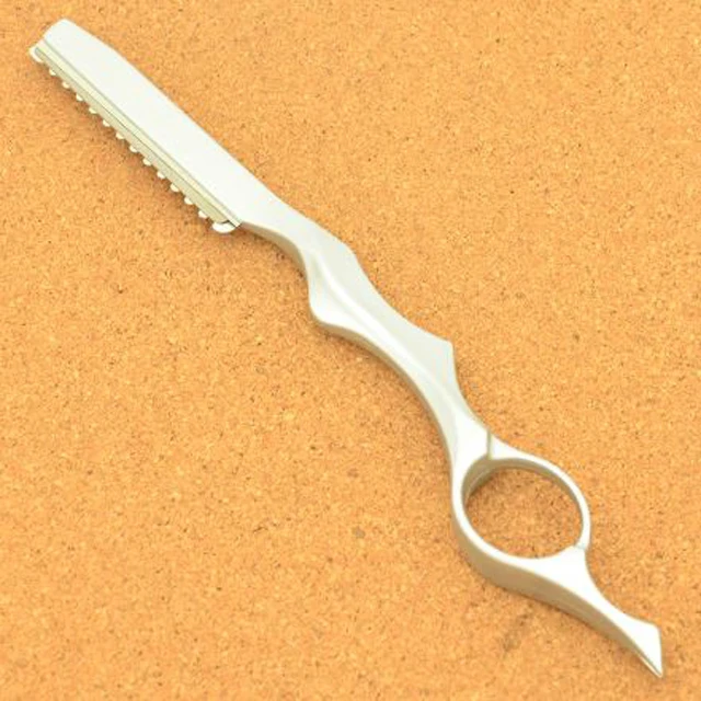 1Pcs Stainless Steel Professional Sharp Barber Razor Blade Hair Razors Cut Hair Cutting Thinning Knife Salon Tools women razor