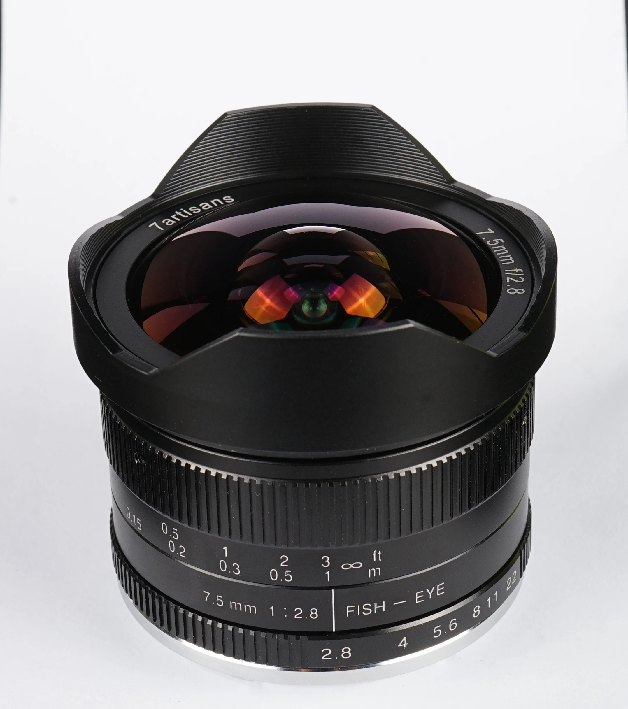  7 ремесленников 5 мм F2.8 Рыбий глаз объектив APS-C черный EOSM крепление для