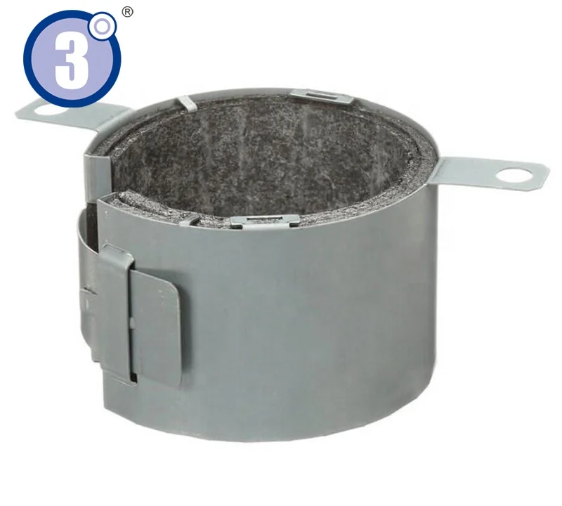 Intumescent Fire Collar for PVC Pipe