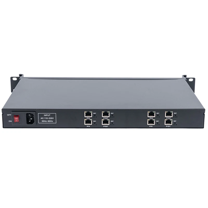 OTV-IPT4 4K 30FPS потокового видео медиа-транскодер IPTV 4 IP до 4 IP транскодер с HLS RTMP RTSP HTTP UDP Unicast/Multicast